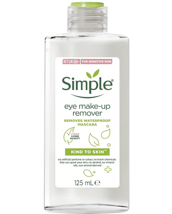 SIMPLE 125ML EYE MAKE UP REMOVER